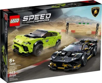 Stavebnice LEGO LEGO Speed Champions 76899 Lamborghini Urus ST-X & Lamborghini Huracán Super Trofeo EVO