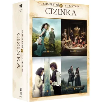 DVD Cizinka 1.-4. série (2019) Seriál DVD Cizinka 1.-4. série (2019)