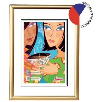 Rám na obraz Hama rámeček plastový MADRID, zlatá, 29,7x42 cm (formát A3)