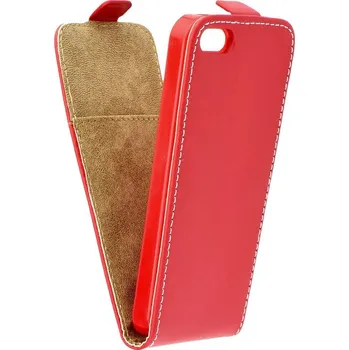 Pouzdro na mobilní telefon Forcell Flip Flexi Fresh pro Apple iPhone 7 červené