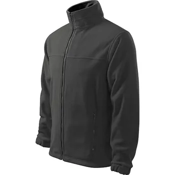 Pánská mikina MALFINI Mikina Pánská Fleece Jacket 501, barva Ocelově šedá 36 vel. M