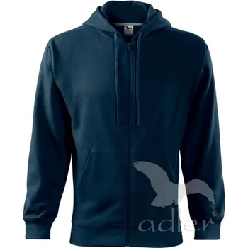 Pánská mikina MALFINI Mikina pánská 410 Trendy Zipper celopropínací, námořní modrá 02, vel. XL