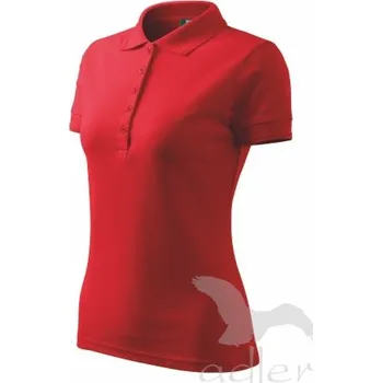 Pánské tričko MALFINI Polokošile dámská Pique Polo 210, barva Červená 07, vel. M