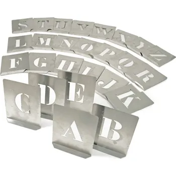 Šablony sada písmen A-Z 50mm KEN5612500K (Šablony sada písmen A-Z 50mm KEN5612500K)