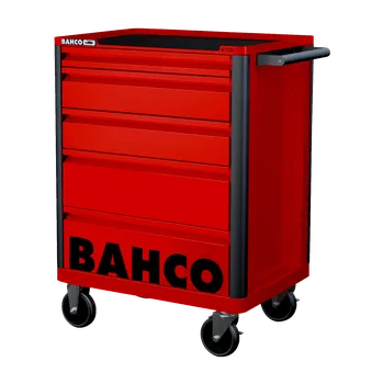 Mobilní dílenský vozík (červený) 1472K5RED (vozík s 5 zásuvkami)