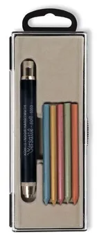 Mechanická tužka Koh-I-Noor 5353 Soft černá versatilka 5,6 mm + 6 metalických tuh