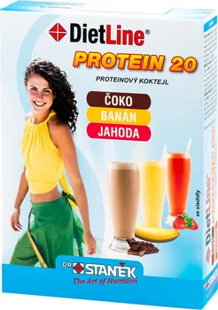 Protein Dr.Staněk DietLine Protein 20 Koktejl Mix 3 x 25 g