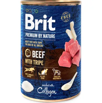Krmivo pro psa Brit Premium by Nature Adult Beef/Tripes