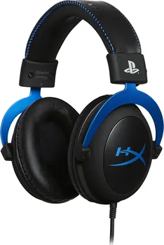 Sluchátka HyperX HX-HSCLS-BL/EM Cloud Gaming pro PS4 černé/modré