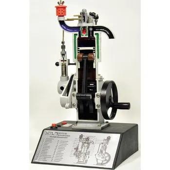 RC model letadla Motor dieselový čtyřtaktní, model v řezu