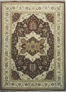 Koberec Diamond Carpets DC-Sirapi Brown/Ivory 365 x 550 cm