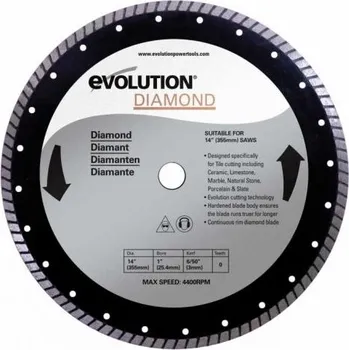 Řezný kotouč Evolution EV030591 kotouč EVO 305x22mm DIAMOND CUT