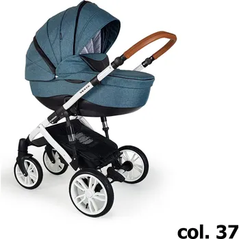 Kočárek Kombinovaný kočárek Firkon Vesta lux 37 2026 Konstrukce: Bílá + rukávník zdarma
