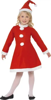 Karnevalový kostým Smiffys Dívčí kostým Santa S