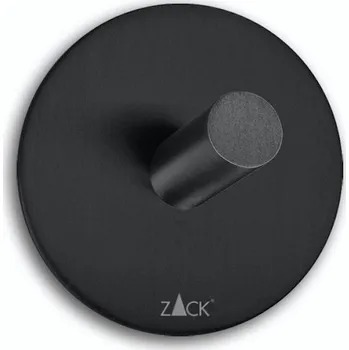 Věšák Háček na ručník DUPLO 5,5 cm, černá, nerezová ocel, Zack