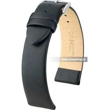 Řemínek na hodinky Řemínek k hodinkám HIRSCH Toronto OE černá (50) 8 mm dámský