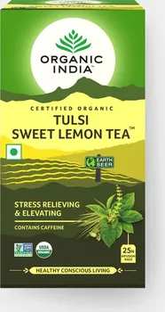 Čaj Organic India Tulsi sladký citron Bio 25 sáčků