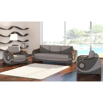 Sedací souprava ImportWorld Sedací sestava Amedee 3+1+1 - Sawana 21 / Soft 29 (barva potahu)