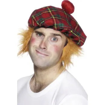 Smiffys Čepice Skot s vlasy