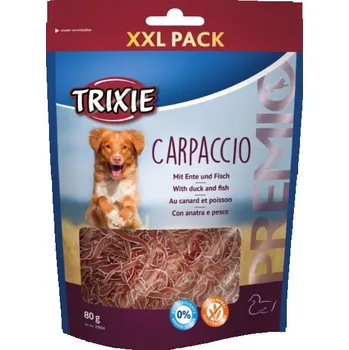 Pamlsek pro psa Trixie Premio Carpaccio s kachnou a rybou pro psy