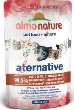 Krmivo pro kočku Almo Nature Alternative Wet Adult kuřecí prsa 55 g
