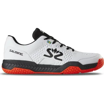 Pánská sálová obuv Salming Hawk Court Men bílé/černé