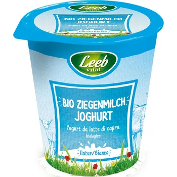Bio kozí jogurt bílý LEEB 125 g