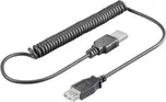 PremiumCord USB 2.0 A-A 50-150 cm černý