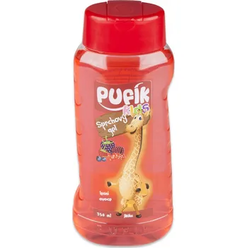 Dětský šampon MIKA Pufík sprchový gel lesní ovoce 350 ml