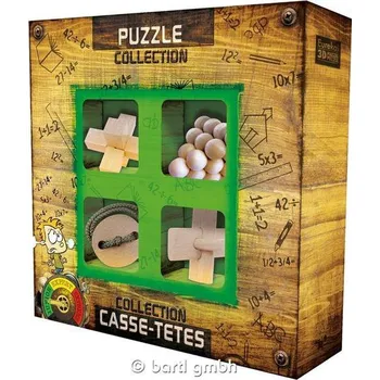 Hlavolam Hlavolamy dřevěné čtyři - sada JUNIOR