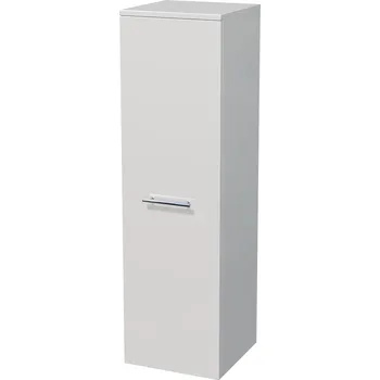 Koupelnový nábytek Uni - skříňka vysoká levá 122x35 cm, 1 dveře, závěsná UNI SS 122/35 1D L
