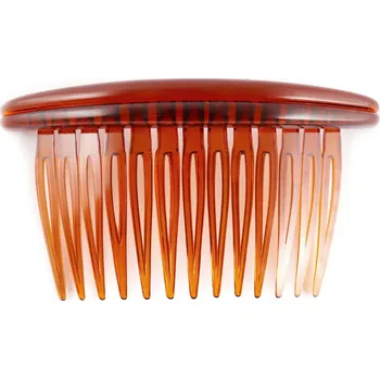 Hnědý hřebínek do vlasů