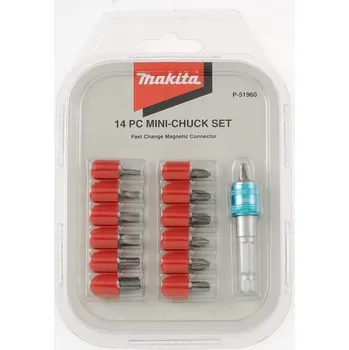 Bit MAKITA - sada bitů 14 ks