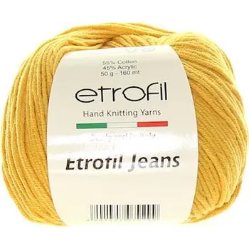 Příze Etrofil Jeans pískově žlutá 031