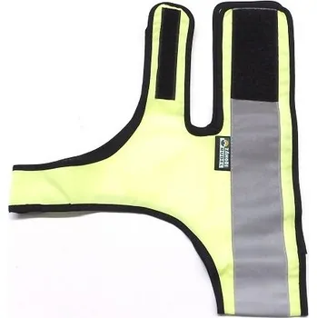 Reflexní návlek pro psy s reflexním pruhem vel. XXL žlutá