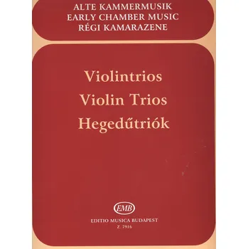 Violin Trios / drobné skladby pro 3 housle