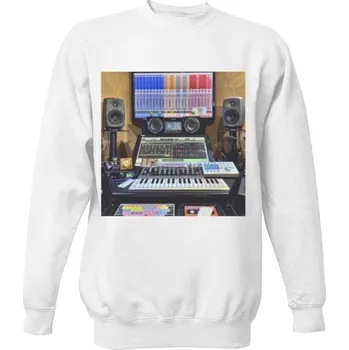 Pánská mikina Mikina bez kapuce Unisex s potiskem Pro Tools Sound pánské