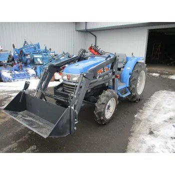Příslušenství pro zahradní traktor Čelní nakladač pro japonské traktory s klapačkou Čelní nakladač pro japonské traktory s klapačkou