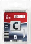 Novus 042-0391 spony C typ 4/18 1100 ks