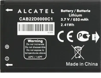 Baterie pro mobilní telefon Originální Alcatel Onetouch ACBAAL1035050