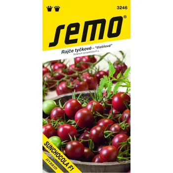 Semeno SEMO Sunchocola rajče tyčkové F1 12 ks