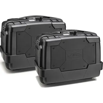 Zavazadlo na motocykl Kappa KGR46NPACK2 Garda černý, Sada bočních kufrů na motorku