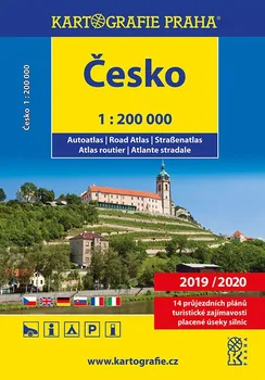 Autoatlas Česko 1:200 000 - Kartografie Praha (2019, 11. vydání)