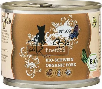 Krmivo pro kočku Catz Finefood Bio konzerva vepřové maso 200 g