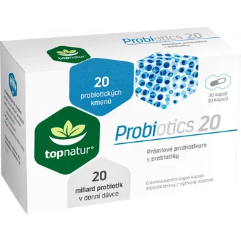 Recenze Topnatur Probiotics 20 - 30 cps. Recenze Topnatur Probiotics 20 - 30 cps.