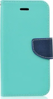 Pouzdro na mobilní telefon Mercury Fancy Book pro Samsung Galaxy J3 2016 modré/mátové