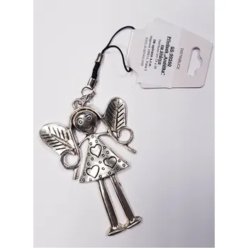 Přívěsek Přívěsek "ANDĚLKA" na šňůrce 8x5,3cm