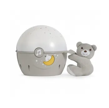 Světelný efekt Chicco Projektor s melodií Next 2 Stars Medvídek béžový