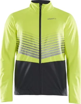 Cyklistická bunda Craft Ideal žlutá/tmavě šedá