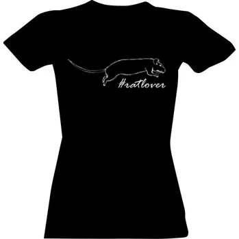 Dámské tričko Tričko s potiskem Ratlover 2 dámské